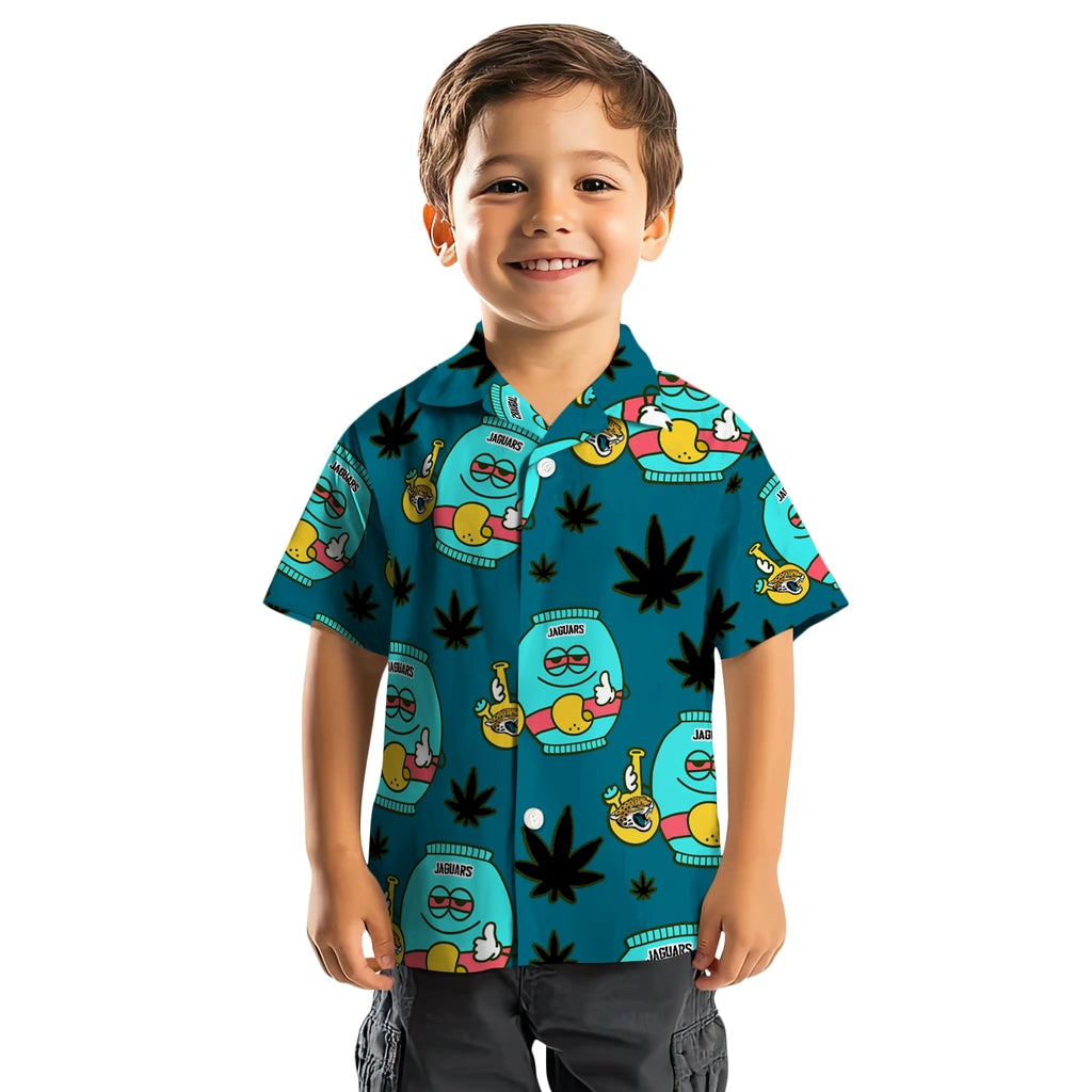 Jacksonville Jaguars Hawaiian Shirt - Chill Vibe | Moonbestprint
