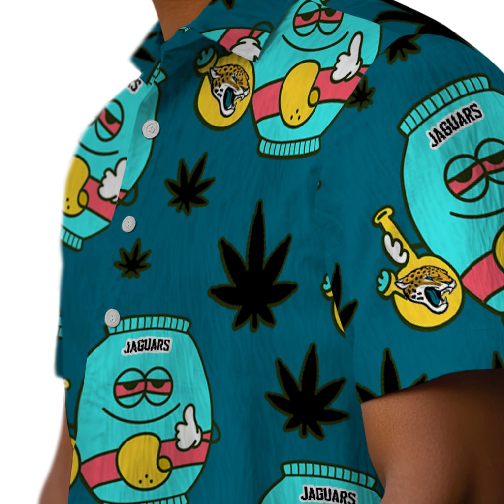 Jacksonville Jaguars Hawaiian Shirt - Chill Vibe | Moonbestprint
