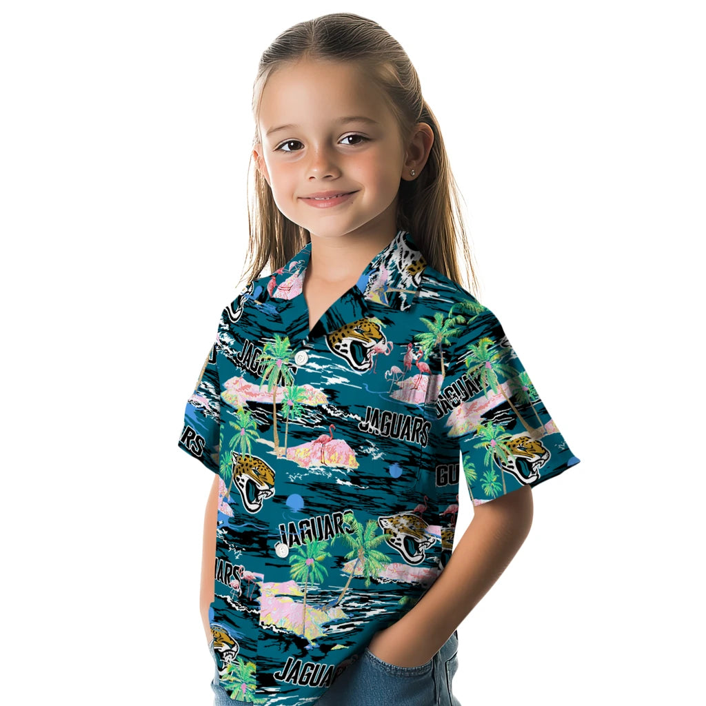 Jacksonville Jaguars Flamingo Retreat 2026 Hawaiian Shirt – Moonbestprint