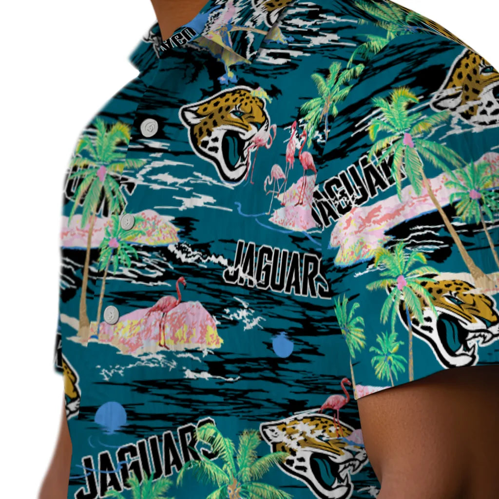 Jacksonville Jaguars Flamingo Retreat 2026 Hawaiian Shirt – Moonbestprint