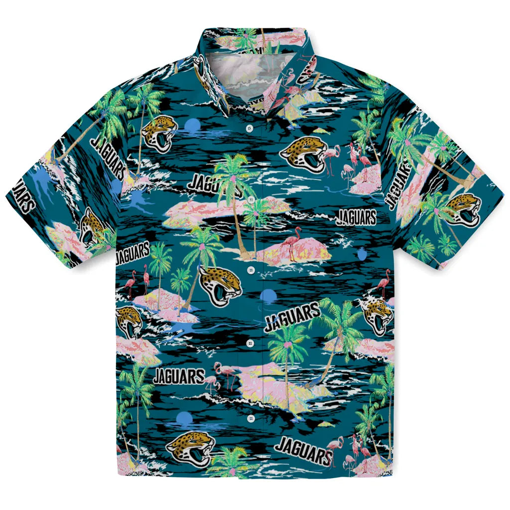 Jacksonville Jaguars Hawaiian Shirt - Hawaii Island | Moonbestprint