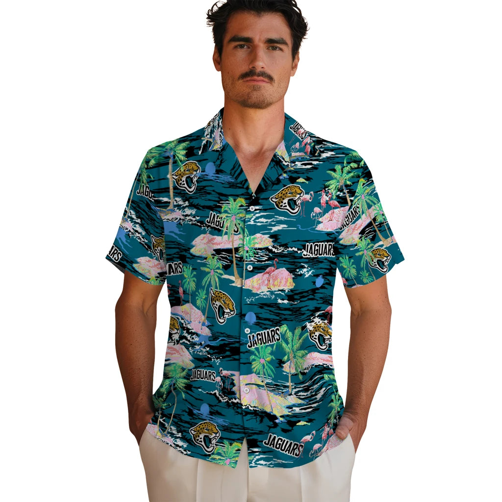Jacksonville Jaguars Hawaiian Shirt - Hawaii Island | Moonbestprint
