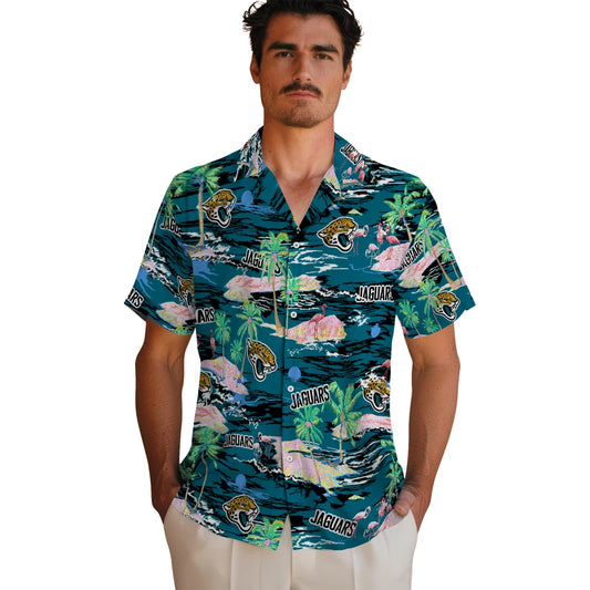 Jacksonville Jaguars Hawaiian Shirt - Hawaii Island | Moonbestprint