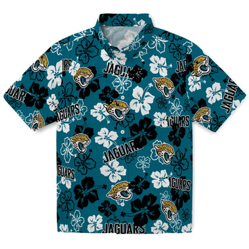 Jacksonville Jaguars Hibiscus Bloom Hawaiian Shirt – Moonbestprint