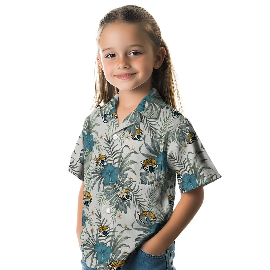 Jacksonville Jaguars Hawaiian Shirt - Hibiscus Designs | Moonbestprint