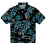Jacksonville Jaguars Hawaiian Shirt - Palm Sunset | Moonbestprint