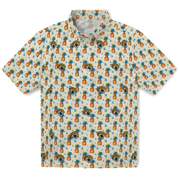 Jacksonville Jaguars Hawaiian Shirt - Pineapple Delight | Moonbestprint
