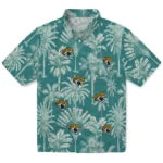 Jacksonville Jaguars Hawaiian Shirt - Vintage Palm Tree | Moonbestprint