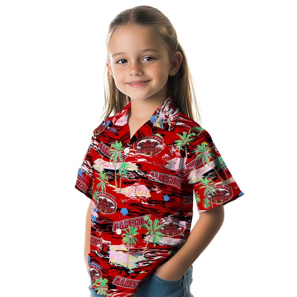Jacksonville State Gamecocks Flamingo Retreat 2026 Hawaiian Shirt – Moonbestprint