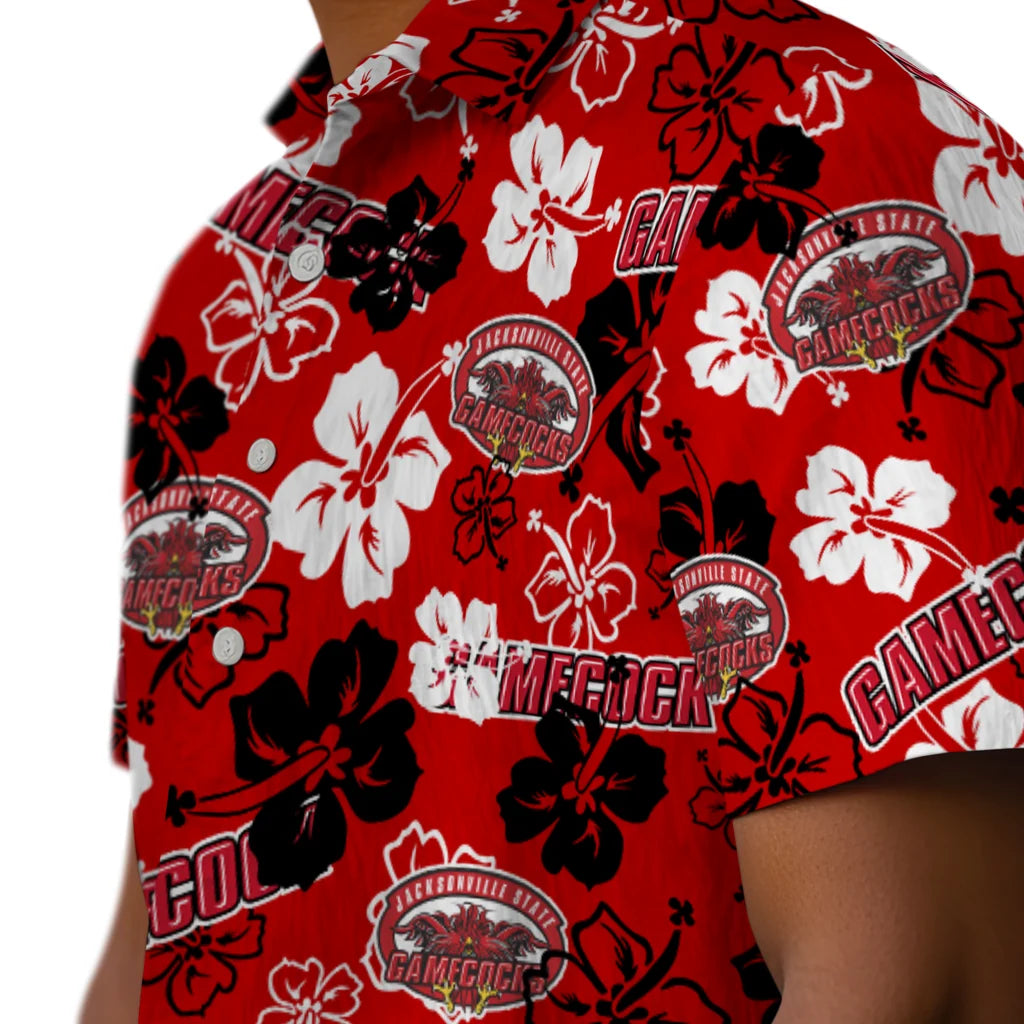 Jacksonville State Gamecocks Hibiscus Bloom Hawaiian Shirt – Moonbestprint