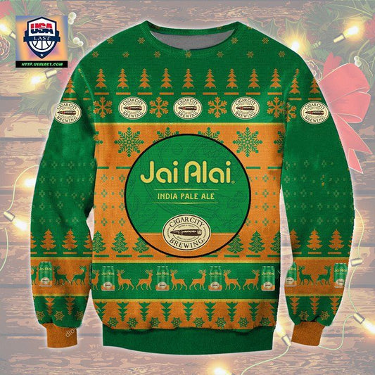 Jai Alai IPA Beers Ugly Christmas Sweater 2022 ? Usalast