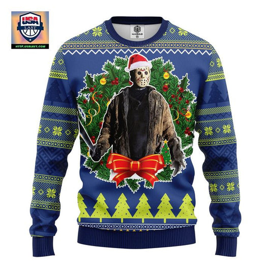 Jason Woorhees Ugly Christmas Sweater Amazing Gift Idea Thanksgiving Gift ? Usalast