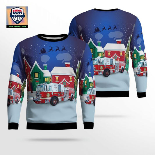 Jersey City Fire Department AOP Sweater ? Usalast