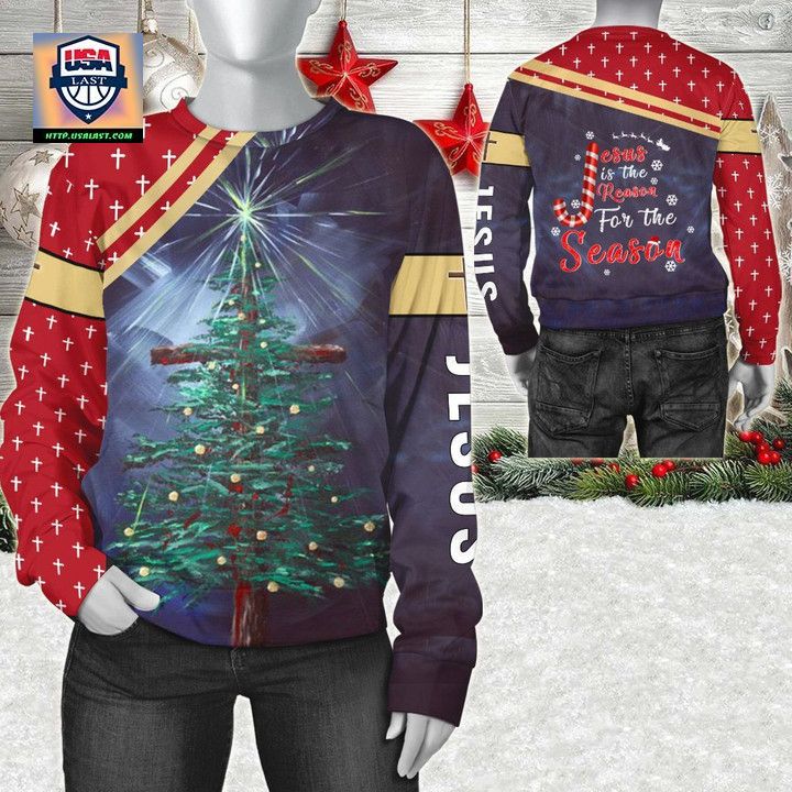 Jesus Is The Reason For The Season Ugly Christmas Sweater ? Usalast