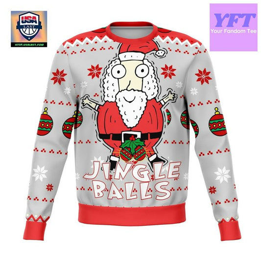 Jingle Balls Funny Meme 2022 Design 3d Ugly Christmas Sweater ? Usalast