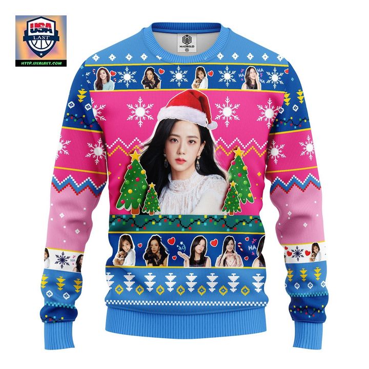 Jisoo Black Pink Ugly Christmas Sweater Amazing Gift Idea Thanksgiving Gift ? Usalast