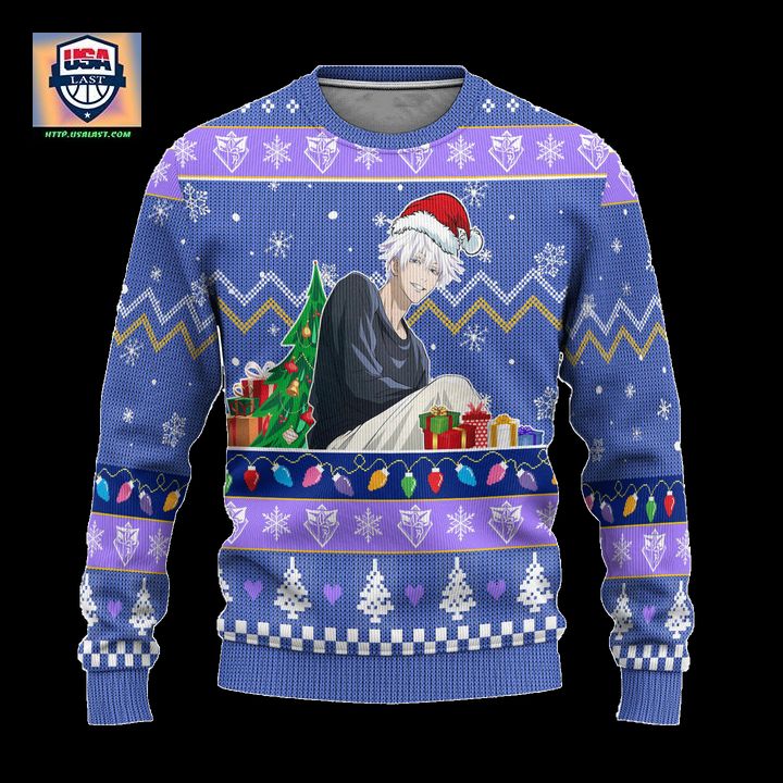 Jujutsu Kaisen Ugly Christmas Sweater Custom Satoru Gojo Xmas Gift ? Usalast