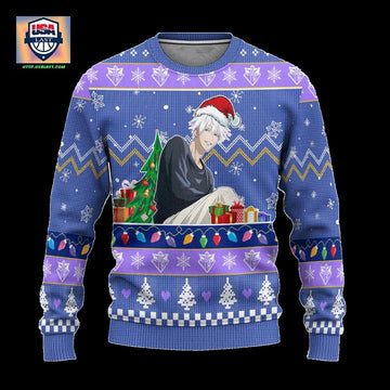 Jujutsu Kaisen Ugly Christmas Sweater Custom Satoru Gojo Xmas Gift ? Usalast