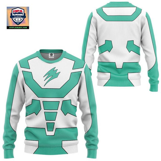 Jungle Fury Elephant Power Rangers Ugly Christmas Sweater ? Usalast