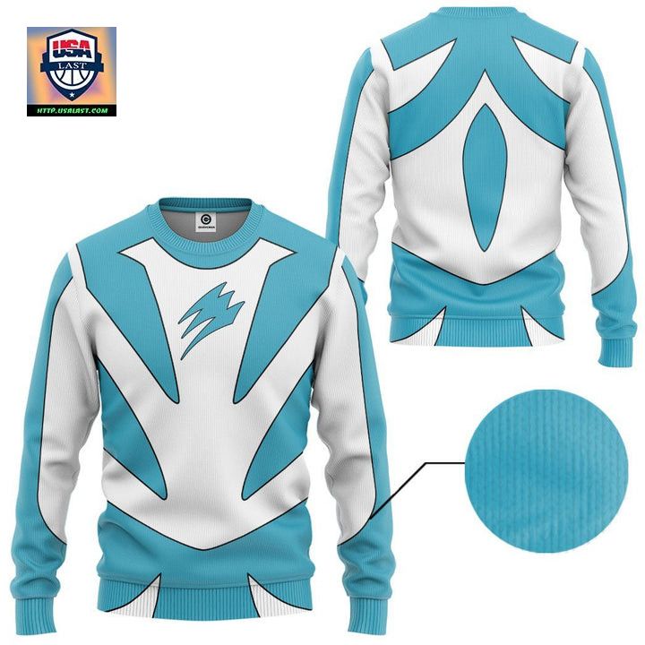 Jungle Fury Shark Power Rangers Ugly Christmas Sweater ? Usalast