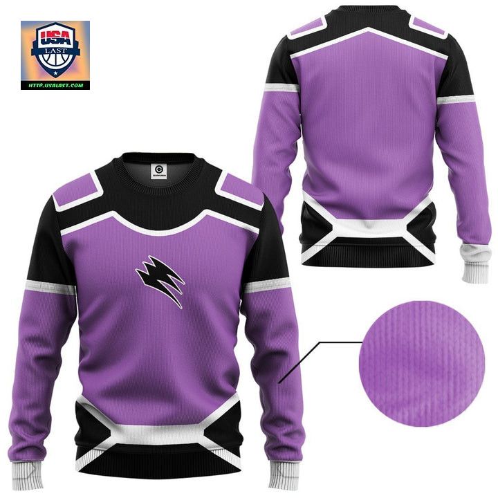 Jungle Fury Wolf Power Rangers Ugly Christmas Sweater ? Usalast