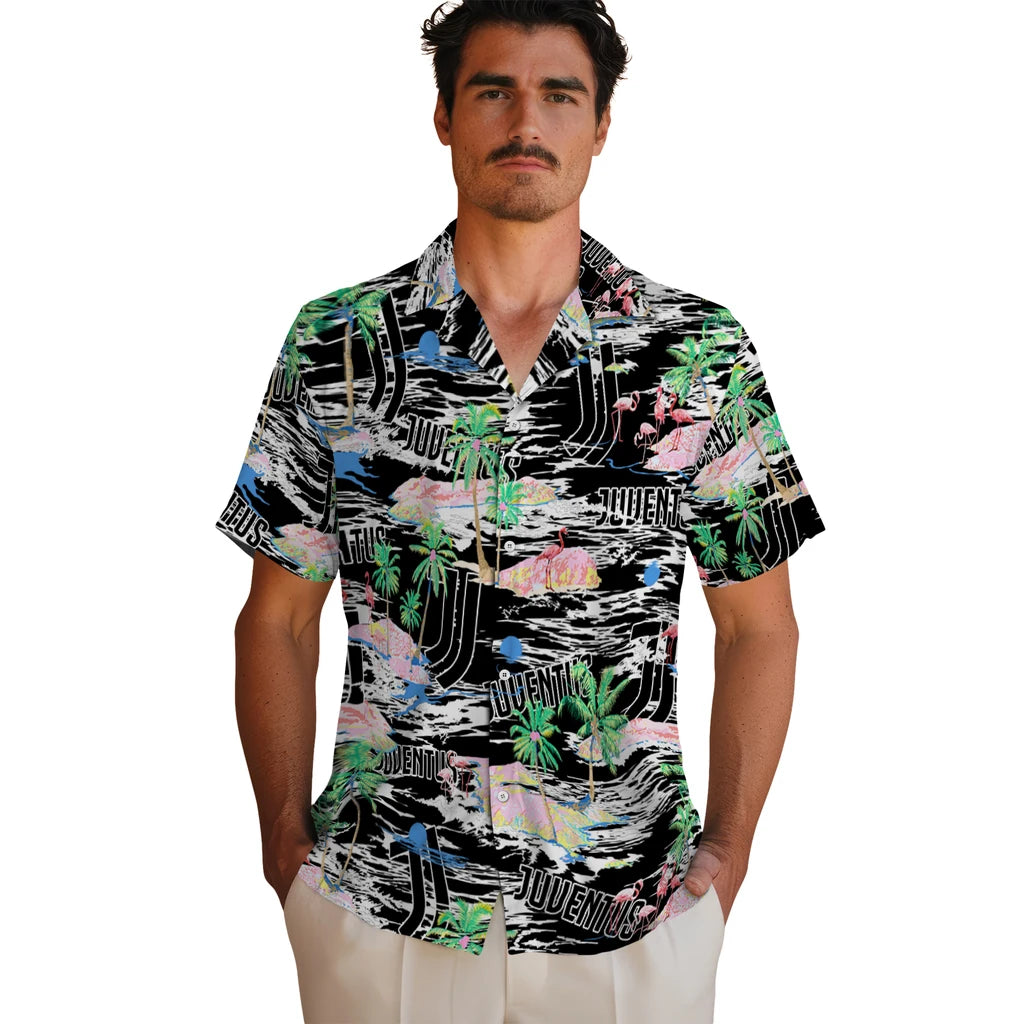 Juventus Flamingo Retreat 2026 Hawaiian Shirt – Moonbestprint
