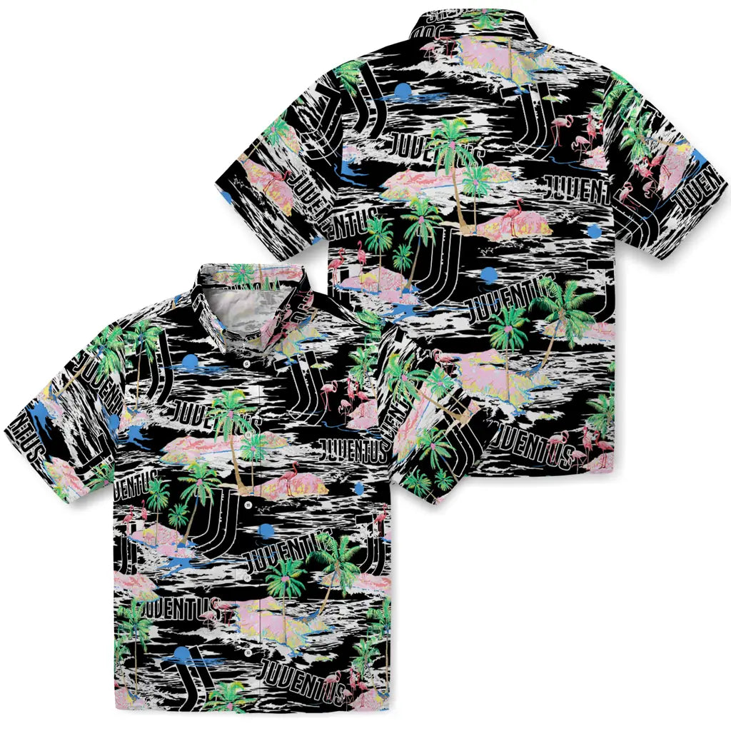 Juventus Flamingo Retreat 2026 Hawaiian Shirt – Moonbestprint