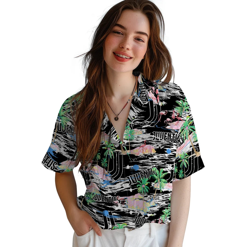 Juventus Flamingo Retreat 2026 Hawaiian Shirt – Moonbestprint