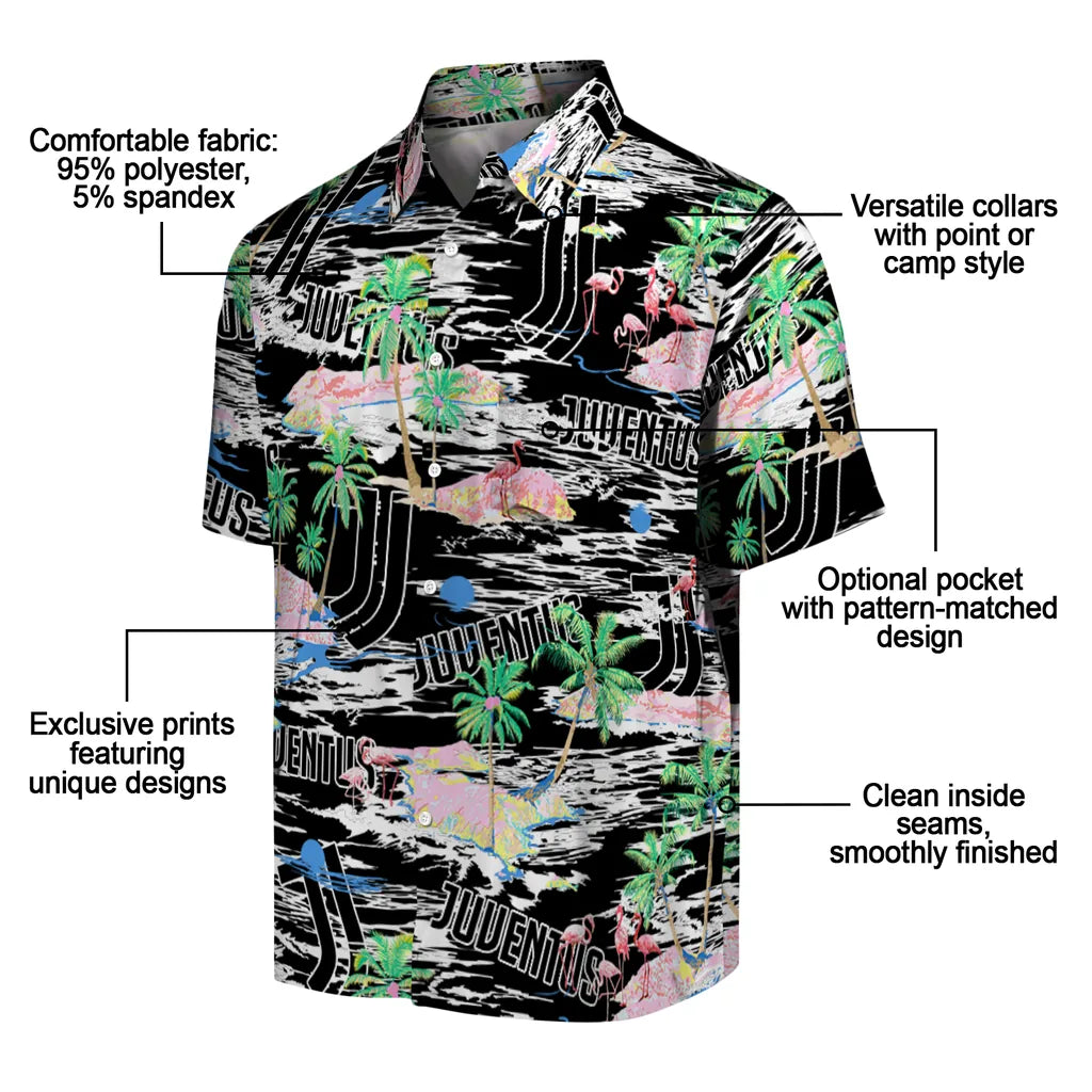 Juventus Flamingo Retreat 2026 Hawaiian Shirt – Moonbestprint