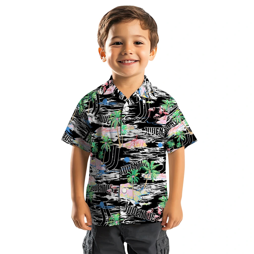 Juventus Flamingo Retreat 2026 Hawaiian Shirt – Moonbestprint