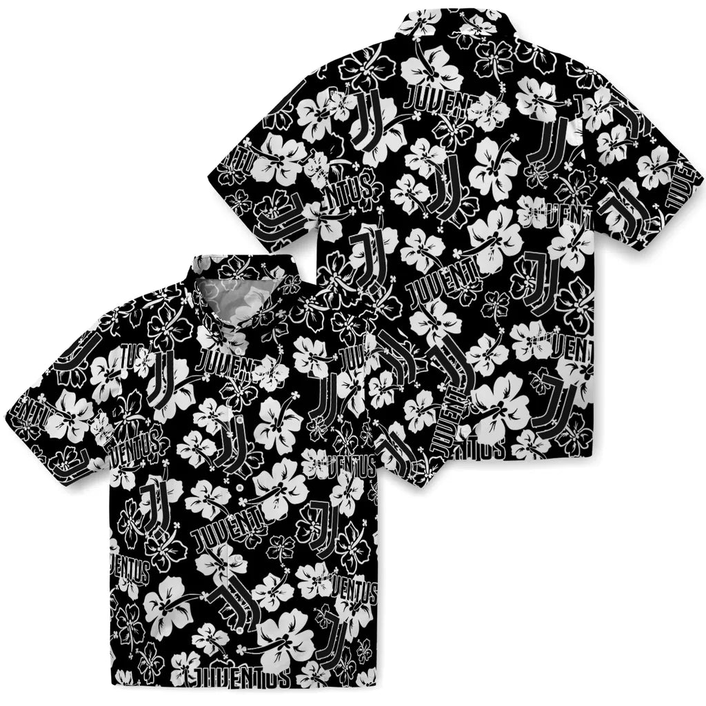 Juventus Hibiscus Bloom Hawaiian Shirt – Moonbestprint