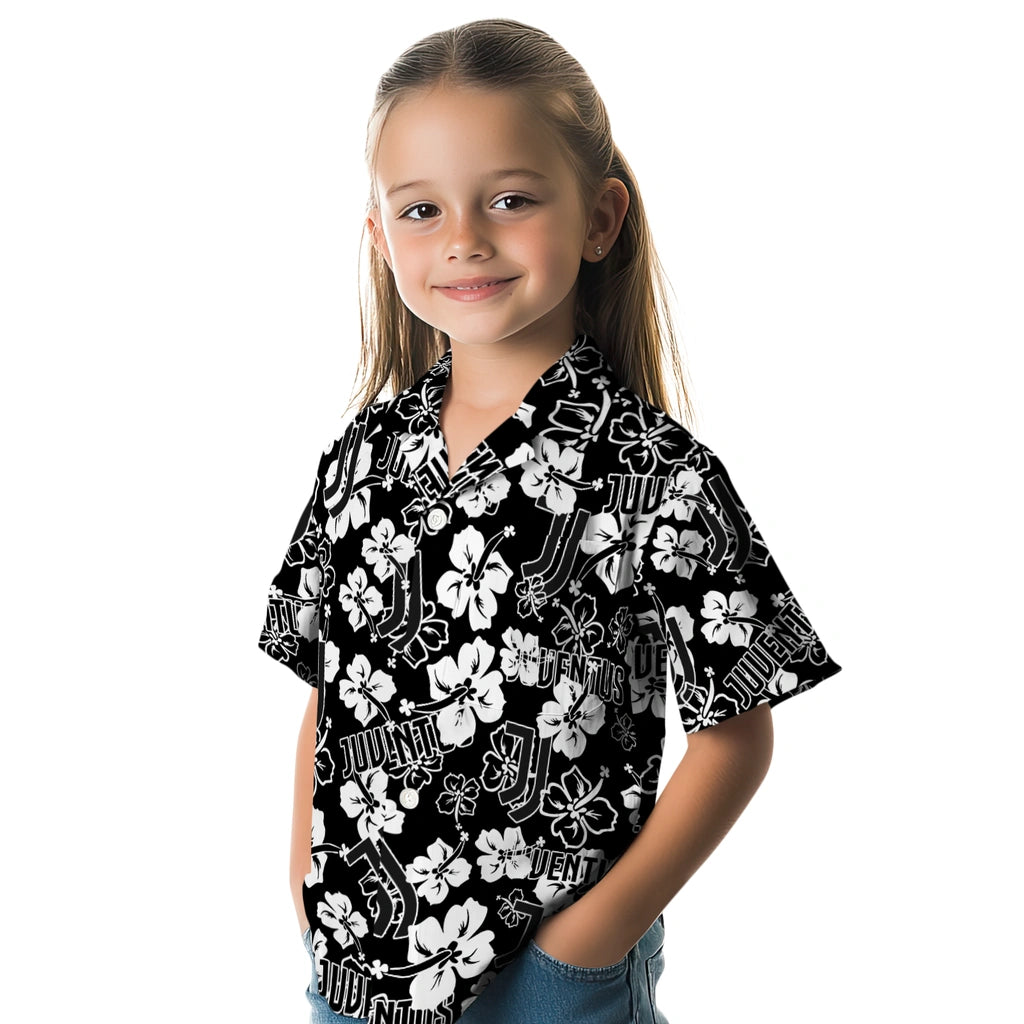 Juventus Hibiscus Bloom Hawaiian Shirt – Moonbestprint