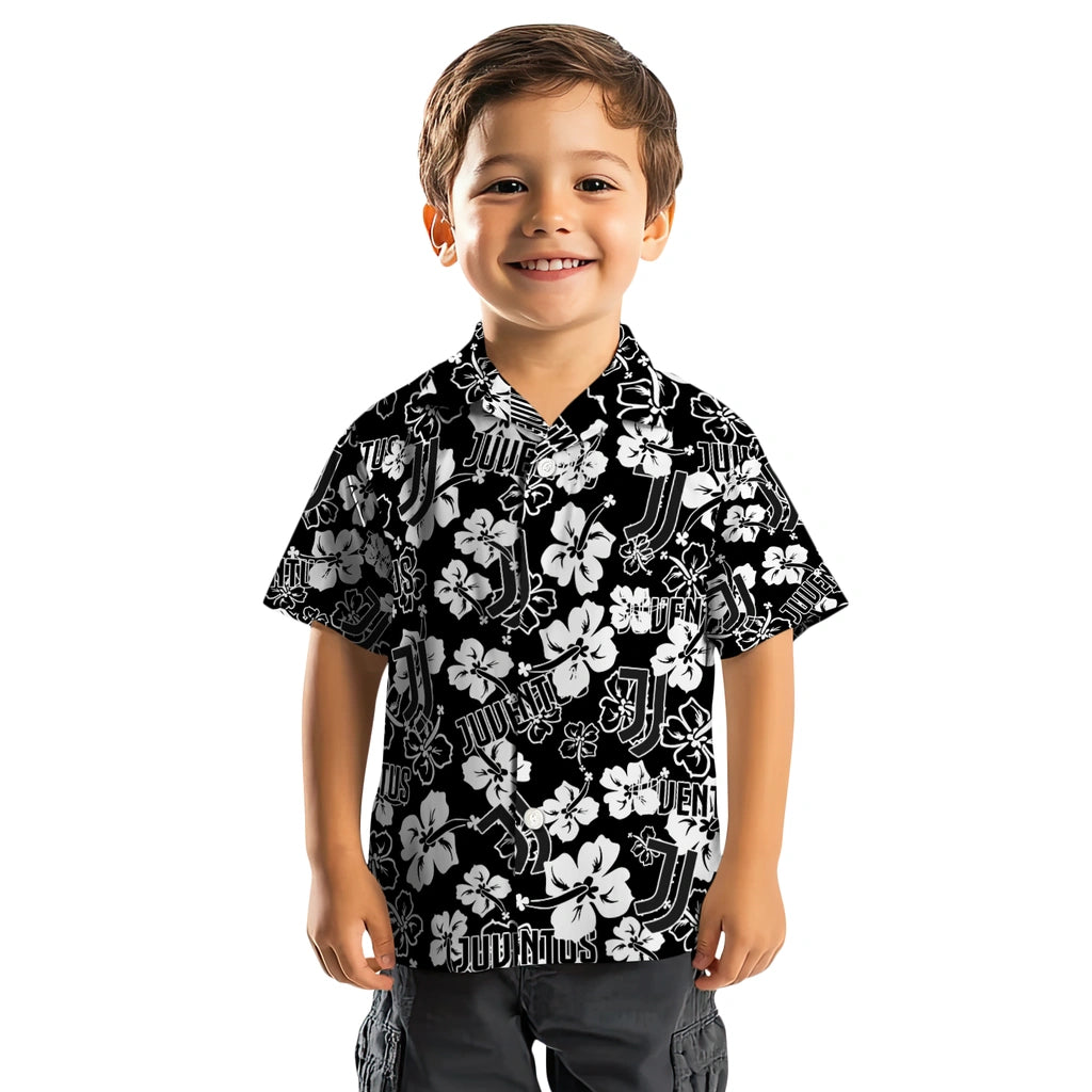 Juventus Hibiscus Bloom Hawaiian Shirt – Moonbestprint