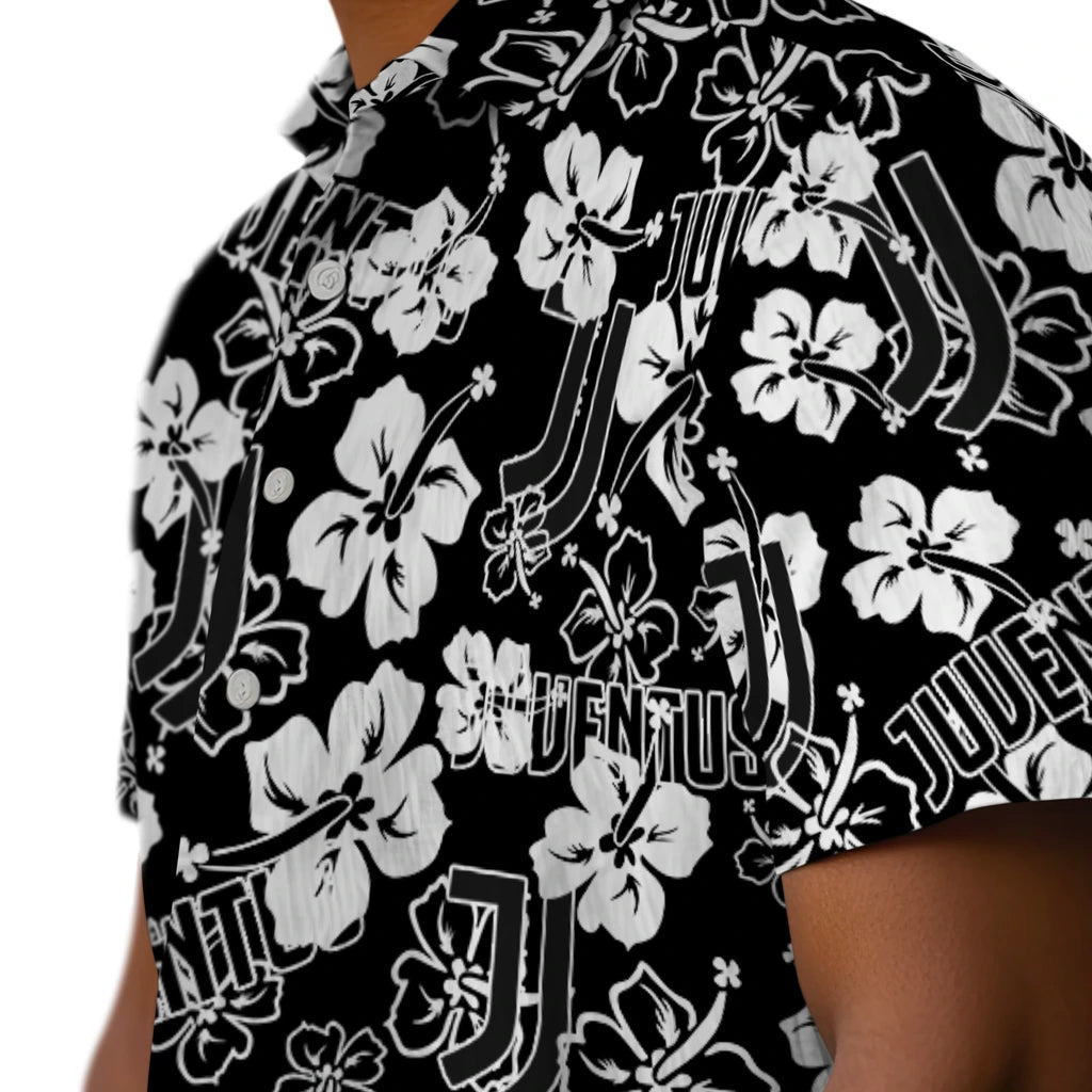 Juventus Hibiscus Bloom Hawaiian Shirt – Moonbestprint