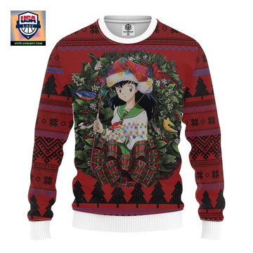 Kagome Inuyasha Mc Ugly Christmas Sweater Thanksgiving Gift ? Usalast