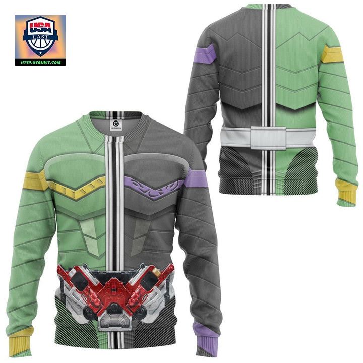 Kamen Rider W Cyclone Joker Form Ugly Christmas Sweater ? Usalast