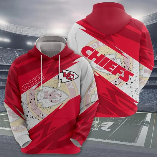 Kansas City Chiefs All Over Print NFL 3D All Over Print Hoodie -Moonbestprint