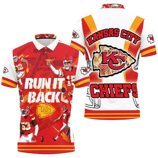 Kansas City Chiefs Championship Drive Polo Shirt - Moonbestprint