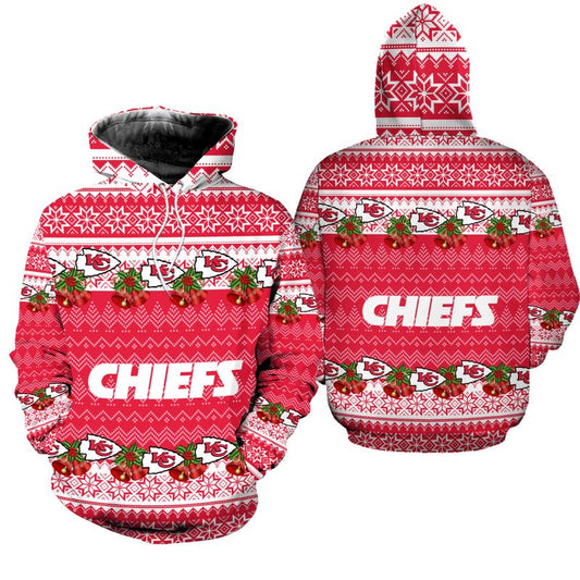 Kansas City Chiefs Christmas Limited Edition Unisex Hoodie Zip Up Hoodie Nla030610 - Moonbestprint