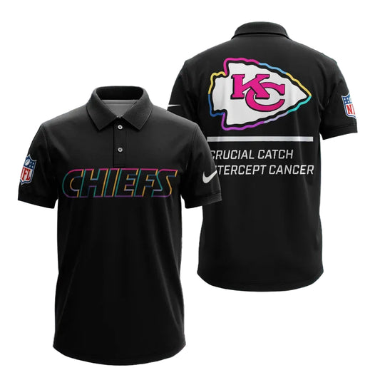 Kansas City Chiefs Crucial Catch Polo Shirt - Moonbestprint