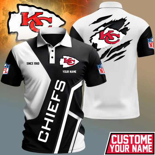 Kansas City Chiefs Game Day Classic Polo Shirt - Moonbestprint