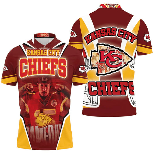 Kansas City Chiefs Game Day Dominance 3D Polo Shirt - Moonbestprint