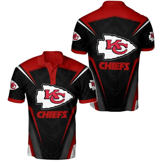 Kansas City Chiefs Game Day Polo Shirt - Moonbestprint