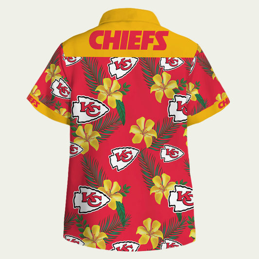 Kansas City Chiefs Fan-Made Hawaiian Shirt Unisex Summer Graphic Tee - Moonbestprint