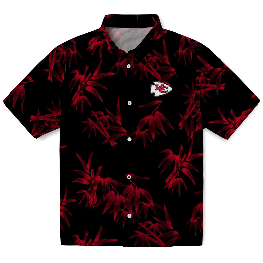 Kansas City Chiefs Hawaiian Shirt - Bamboo Branches | Moonbestprint