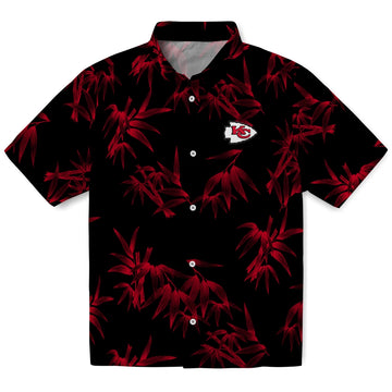 Kansas City Chiefs Hawaiian Shirt - Bamboo Branches | Moonbestprint
