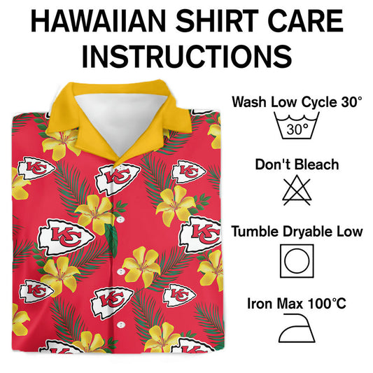 Kansas City Chiefs Fan-Made Hawaiian Shirt Unisex Summer Graphic Tee - Moonbestprint