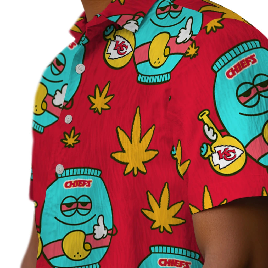 Kansas City Chiefs Hawaiian Shirt - Chill Vibe | Moonbestprint