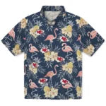 Kansas City Chiefs Hawaiian Shirt - Flamingo Hibiscus | Moonbestprint