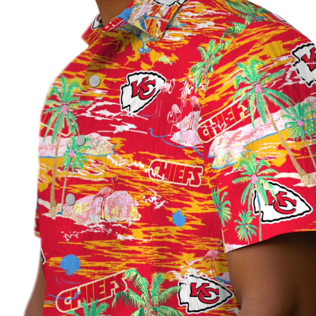 Kansas City Chiefs Hawaiian Shirt - Hawaii Island | Moonbestprint